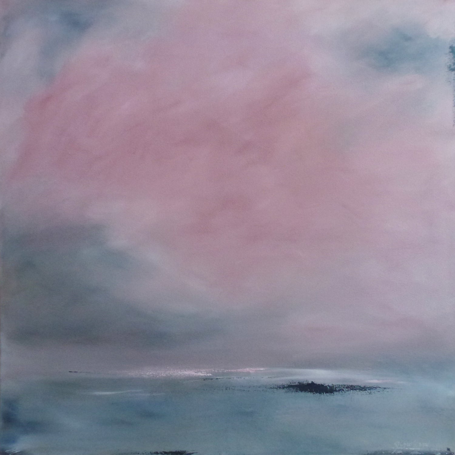 Lucency 42" x 42" - Petroff Gallery -  - Jacques Descoteaux - Lucency 42x42