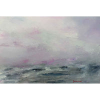 Lueur D'espoir 36" x 36" - Petroff Gallery - Painting - Close up1
