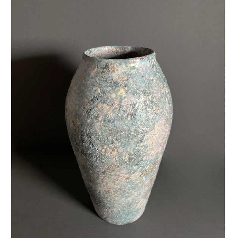 Sm Lavender Blue Vase - Petroff Gallery - Ceramic