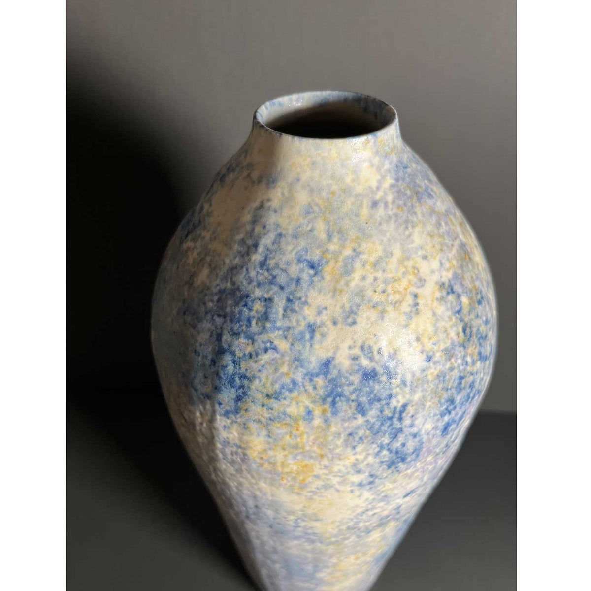 Tall Cobalt Lavender Vase - Petroff Gallery - Ceramic