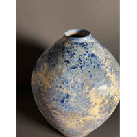 Med Cobalt Blue Vase - Petroff Gallery - Ceramic 