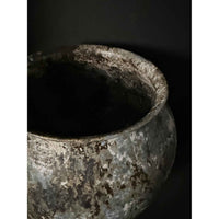 Large Blue Vase Detail View - Petroff Gallery - Ceramic Art