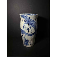 Iris Blue Vase - Petroff Gallery - Ceramic Art