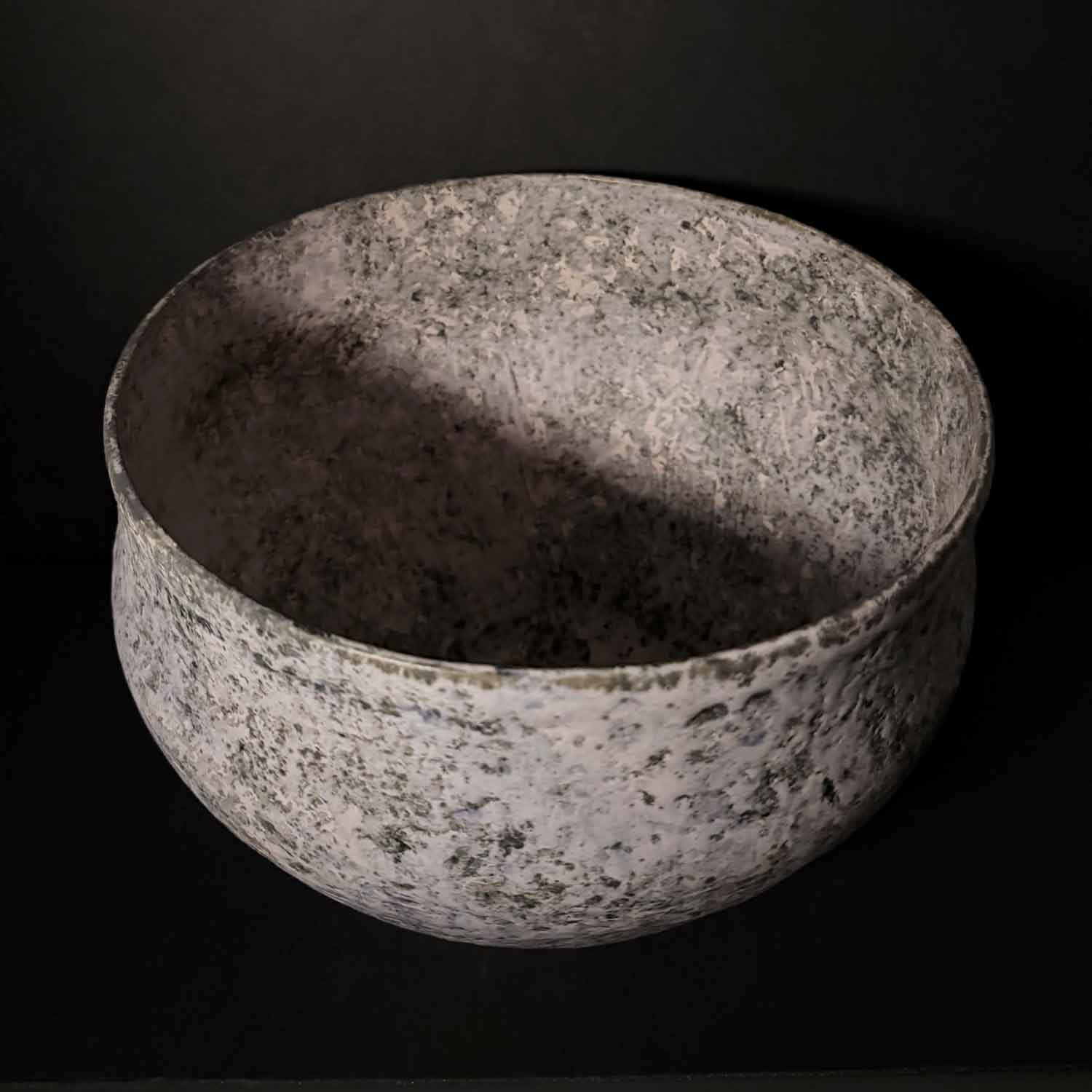 Large Iris Vase Top View - Petroff Gallery - Ceramic Art