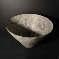Lilac Bowl Top View - Petroff Gallery - Ceramic Art