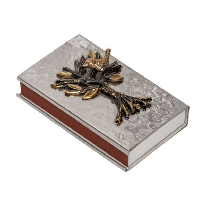 Tree of Life Matchbox Holder - Petroff Gallery - Judaica