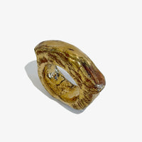 Organic Gold Ceramic Ring - Petroff Gallery - Ceramic Art