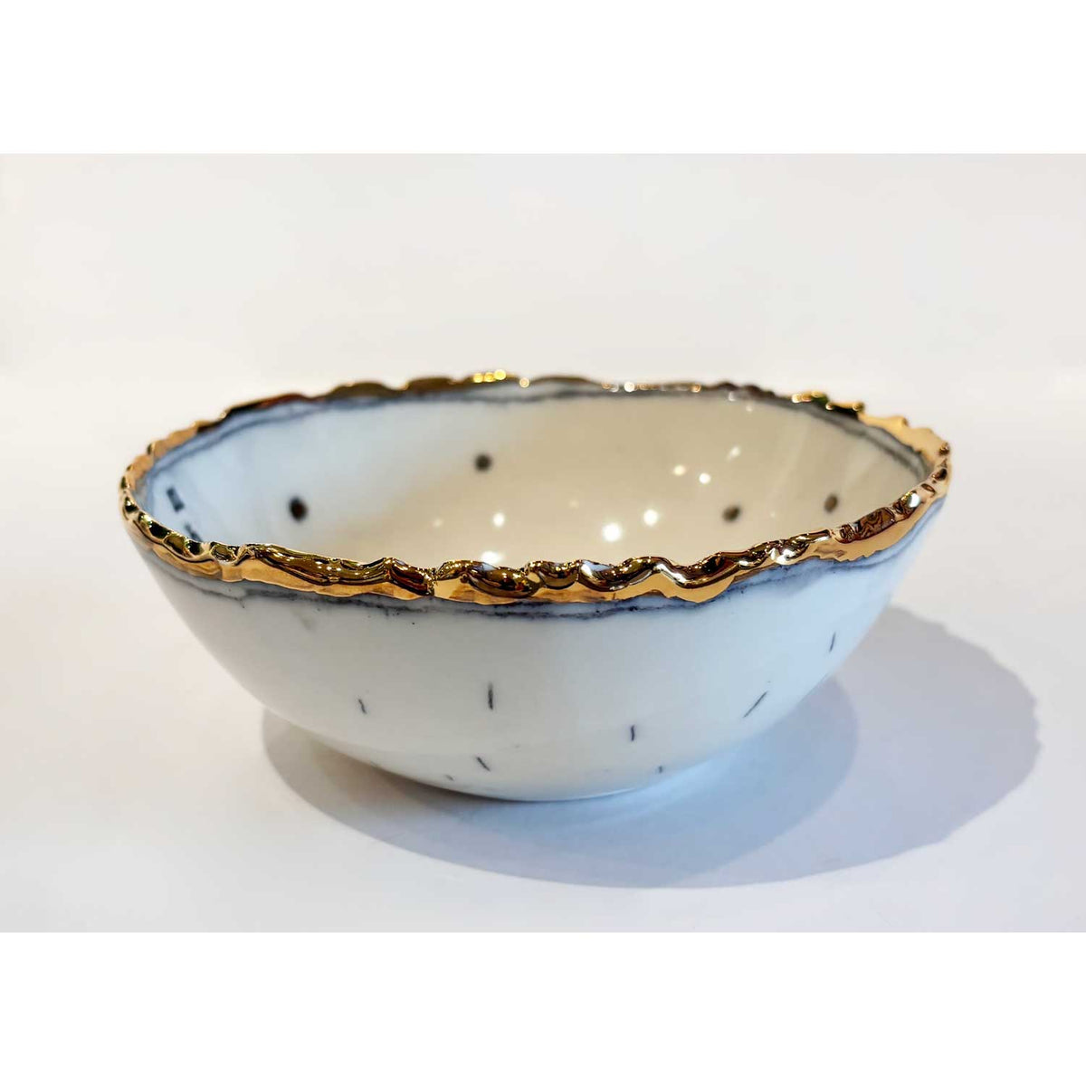 Medium Apple & Honey Bowl - Petroff Gallery - Ceramic Art