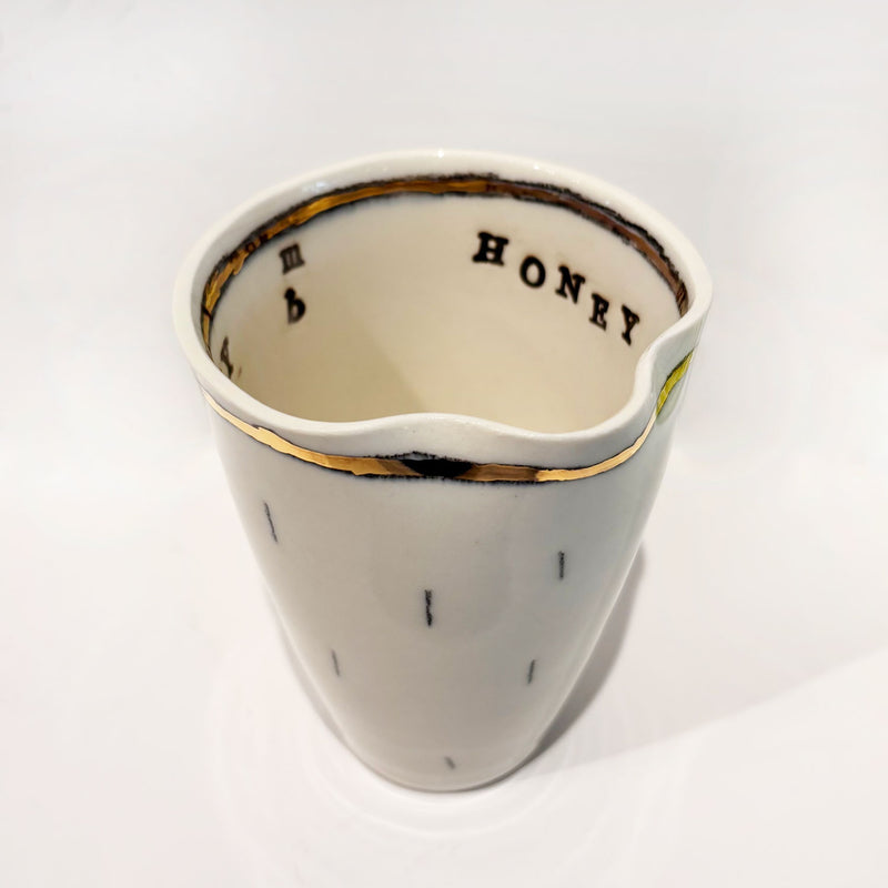 Small Honey Cup 2 - Petroff Gallery - Ceramic Art