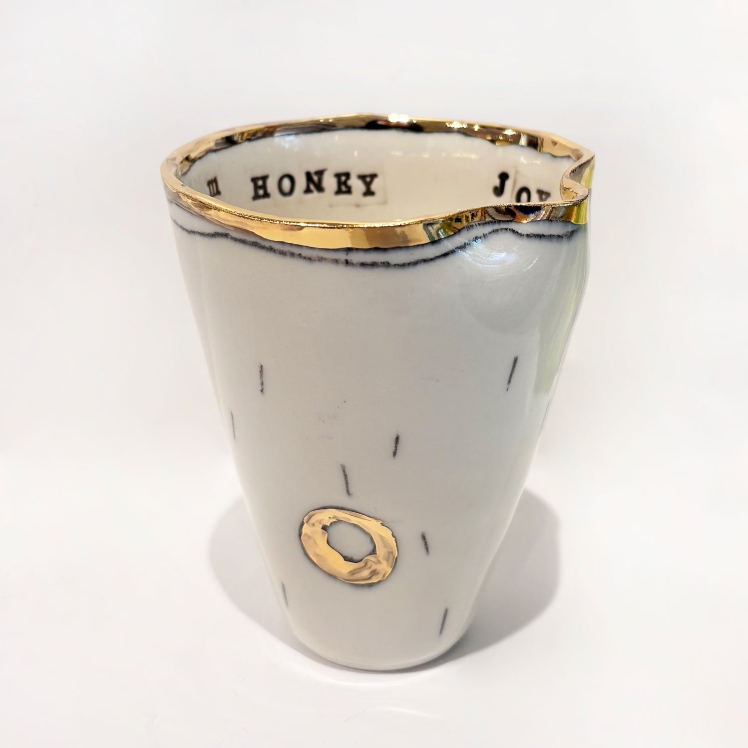 Large Honey Cup - Petroff Gallery - Ceramic Art