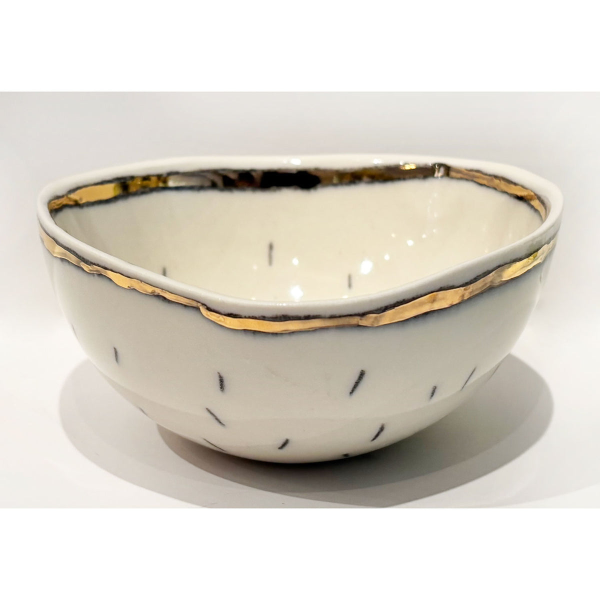 Small Bowl No Oy Just Joy - Petroff Gallery - Ceramic Art