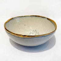 Large Bowl Ahava Side View - Petroff Gallery - Ceramic Art