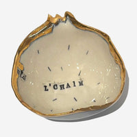 Pomegranate Bowl L'Chaim - Petroff Gallery - Ceramic Art