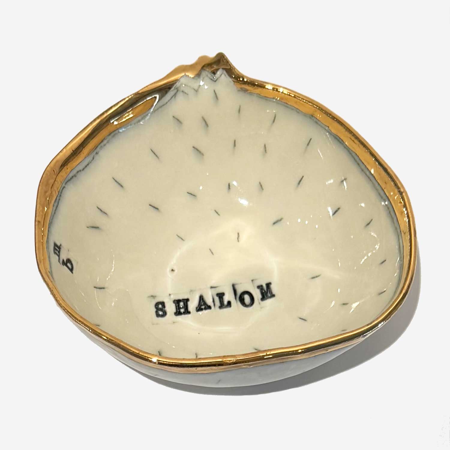 Pomegranate Bowl Shalom - Petroff Gallery - Ceramic Art