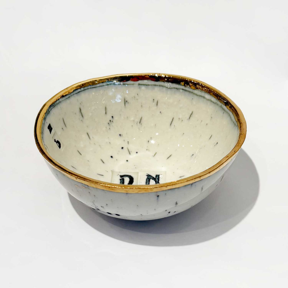 Baby Bowl Ahava side view - Petroff Gallery - Ceramic Art