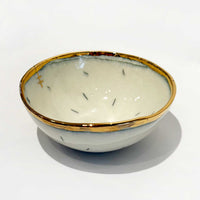 Baby Bowl Apple of My Eye Side View - Petroff Gallery - Ceramic Art