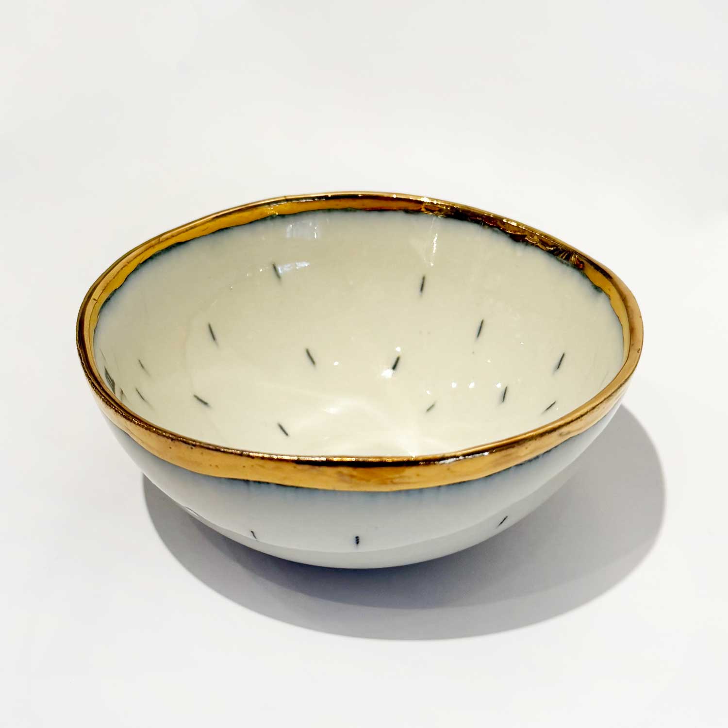 Baby Bowl Joy side view - Petroff Gallery - Ceramic Art