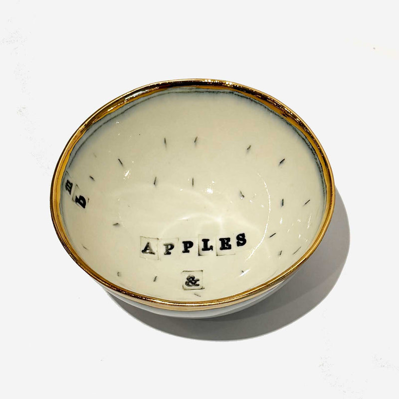 Baby Bowl Apple & - Petroff Gallery - Ceramic Art