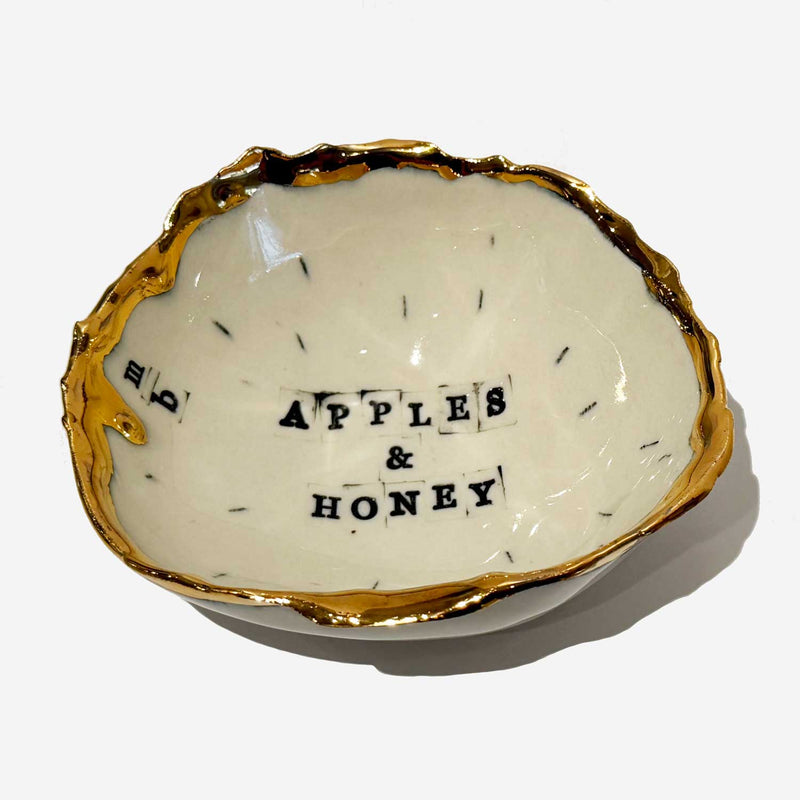 Baby Bowl Apples & Honey - Petroff Gallery - Ceramic Art