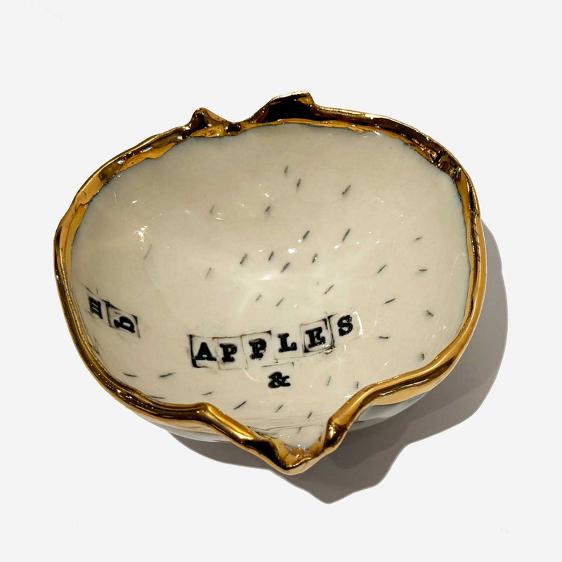Baby Bowl Apples & - Petroff Gallery - Ceramic Art