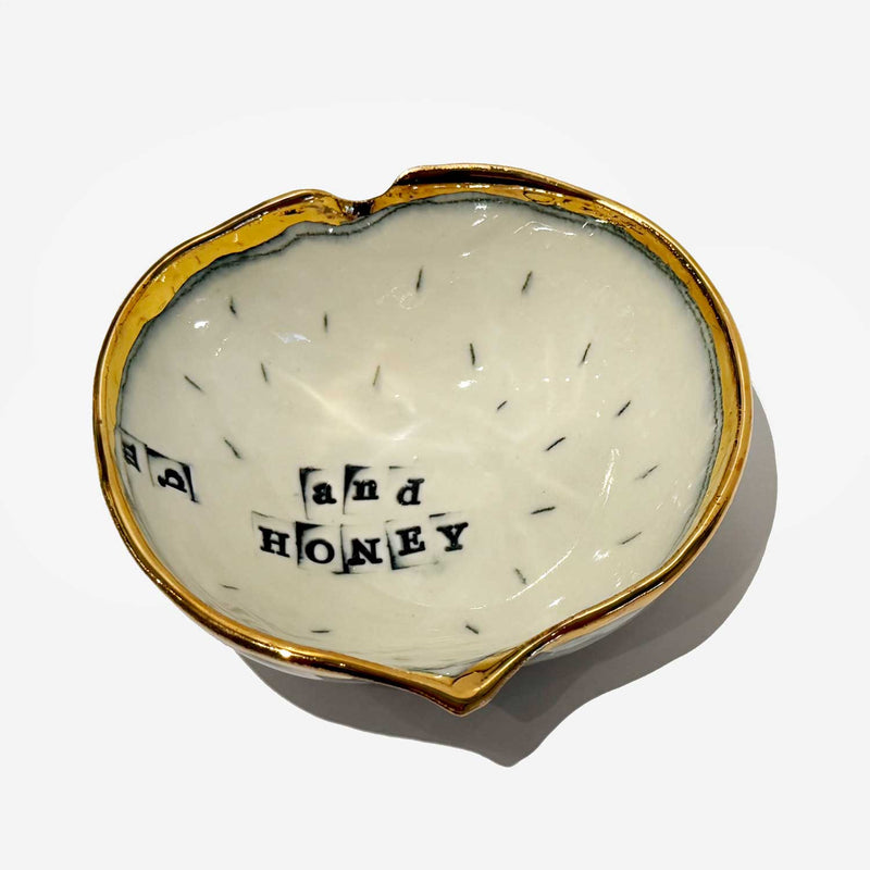 Baby Bowl and Honey - Petroff Gallery - Ceramic Art