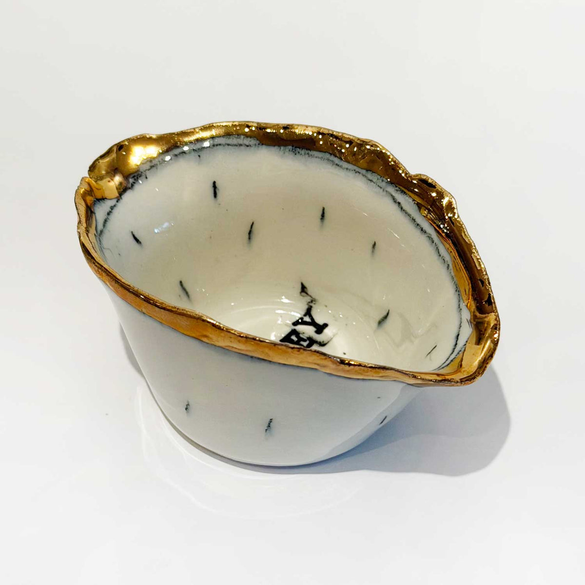 Honey Pourer side view - Petroff Gallery - Ceramic Art