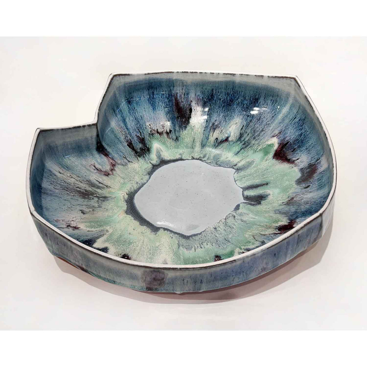 Medium Landscape Bowl - Petroff Gallery - Ceramic Art