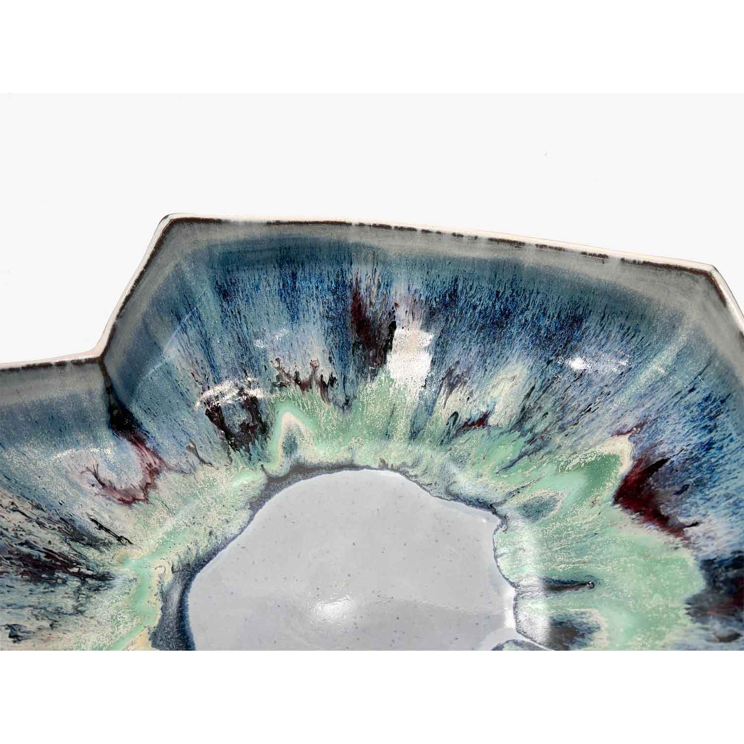 Medium Landscape Bowl - Petroff Gallery - Ceramic Art