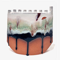Large Landscape Menorah - Petroff Gallery - Ceramic Art