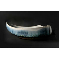Xl Triangle Landscape Bowl - Petroff Gallery - Ceramics  