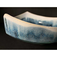Medium Triangle Landscape Bowl - Petroff Gallery - Ceramics