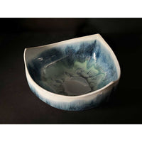 Small Triangle Landscape Bowl 3 - Petroff Gallery - Ceramics