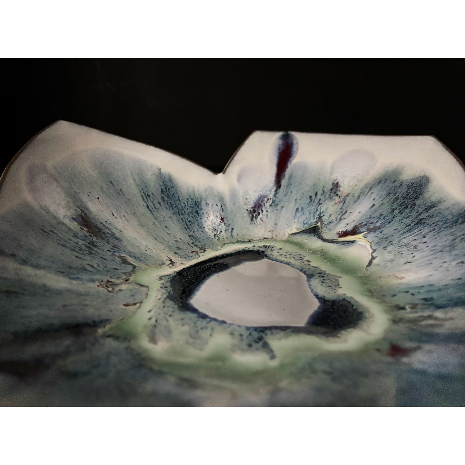 Small Floral Platter 2 - Petroff Gallery - Ceramics