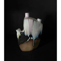Pink Top Landscape Vessel - Petroff Gallery - Ceramics