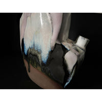 Pink Top Landscape Vessel - Petroff Gallery - Ceramics