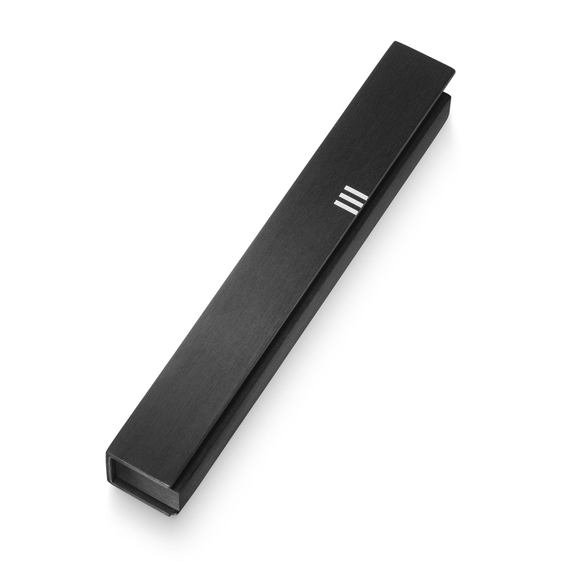 Architectural Mezuzah - Black - Petroff Gallery -  - Adi Sidler - Architectural Mezuzah - Black, 6.5"