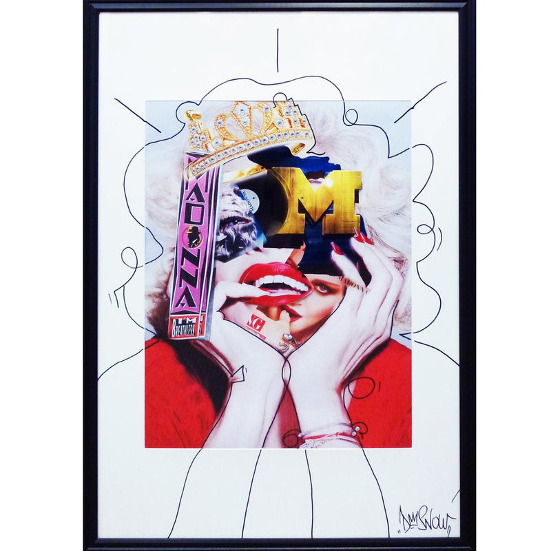Madonna 36" x 26" - Petroff Gallery -  - Diogo Neves - Marilyn 36" x 26"