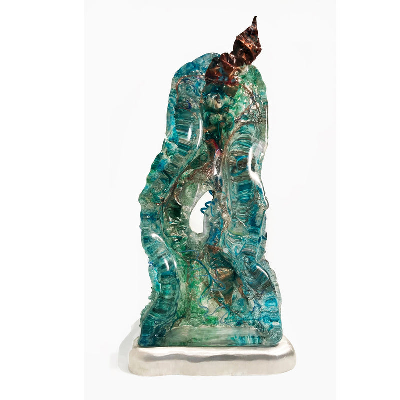 Manipulating the Earth - Petroff Gallery - Glass Art