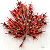 Maple Leaf Forever II 16" x 16" - Petroff Gallery - Mixed Media Art