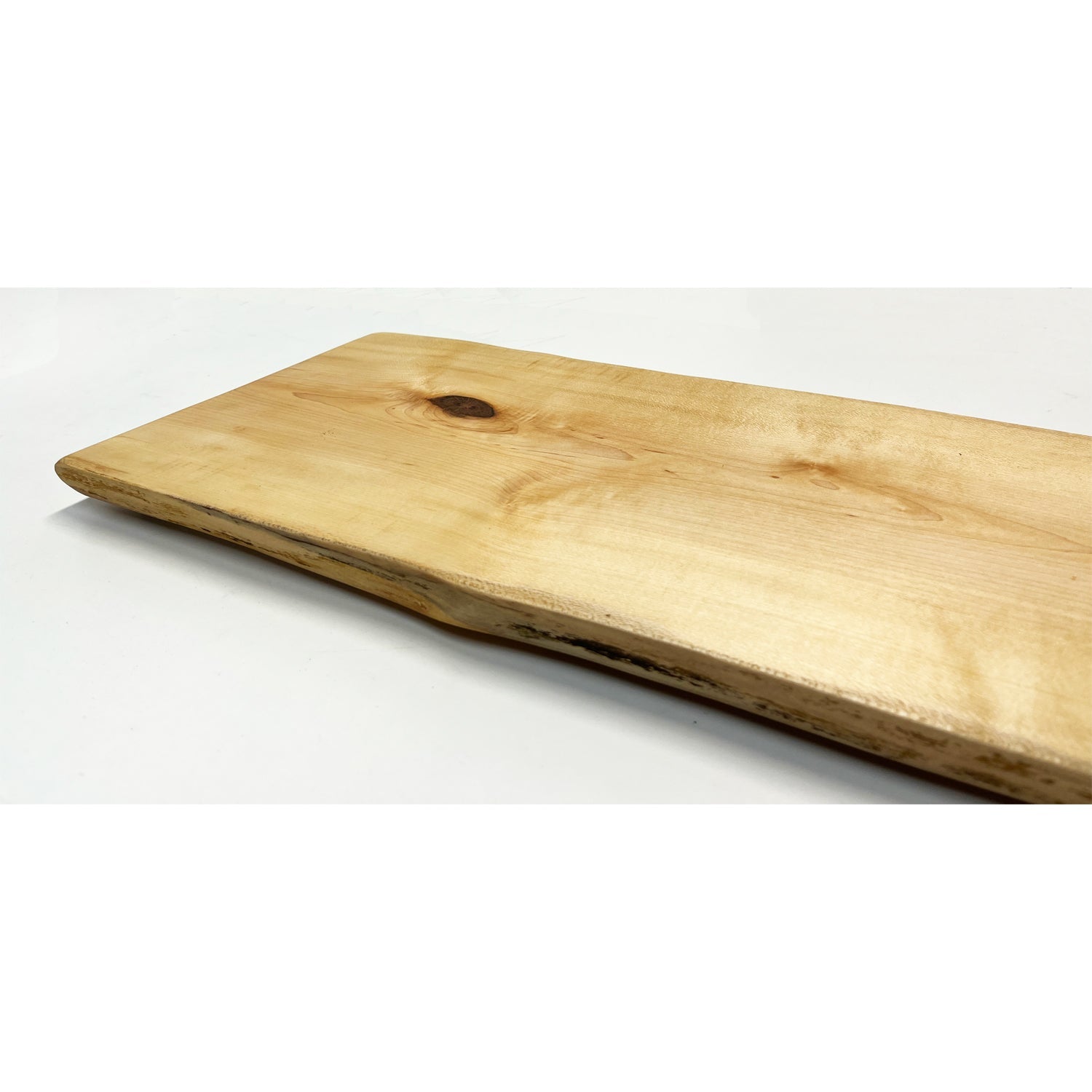 Maple Live Edge Board - Petroff Gallery -  - Brendan & Norman Daignault - Maple Live Edge Board, 9.5" x 25"