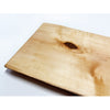Maple Live Edge Board - Petroff Gallery -  - Brendan & Norman Daignault - Maple Live Edge Board, 9.5" x 25"