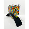 Matrix Menorah - Petroff Gallery -  - Marie Levine - Matrix Menorah, 9" x 14" x 3"