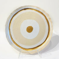 Matt Gold Small Plate - Petroff Gallery -  - Marla Buck - Matt Gold Small Plate