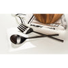 Matte Black Salad Servers - Petroff Gallery -  - Abbott - Matte Black Salad Servers 11"