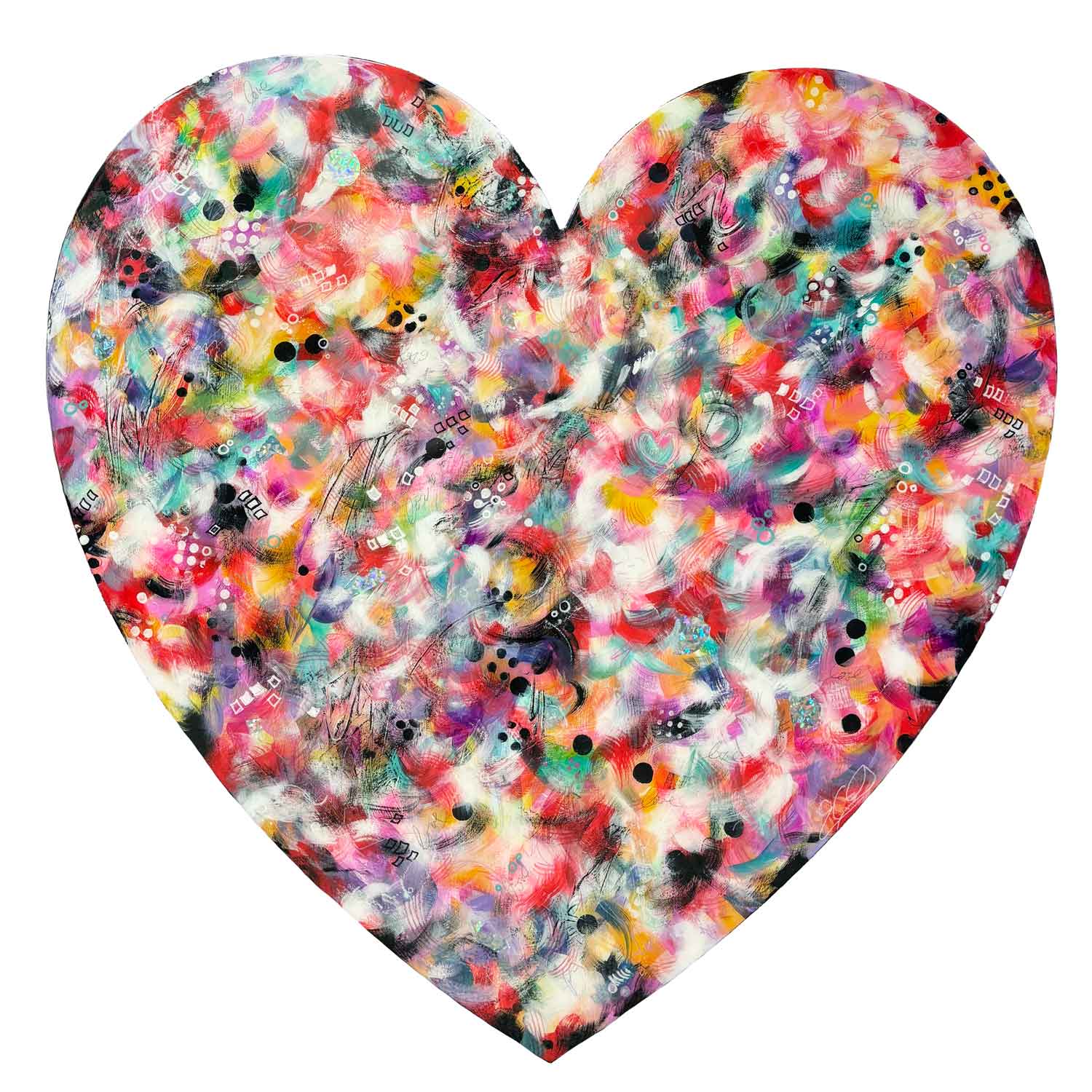 Matters of the Heart 40" - Petroff Gallery - Painting