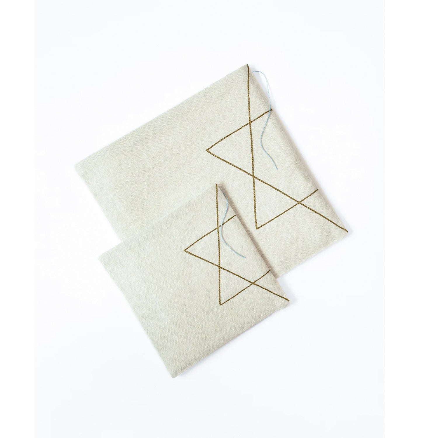 Matzah cover & Afikoman set - Petroff Gallery -  - Pearl Richman - matzah and afikoman set