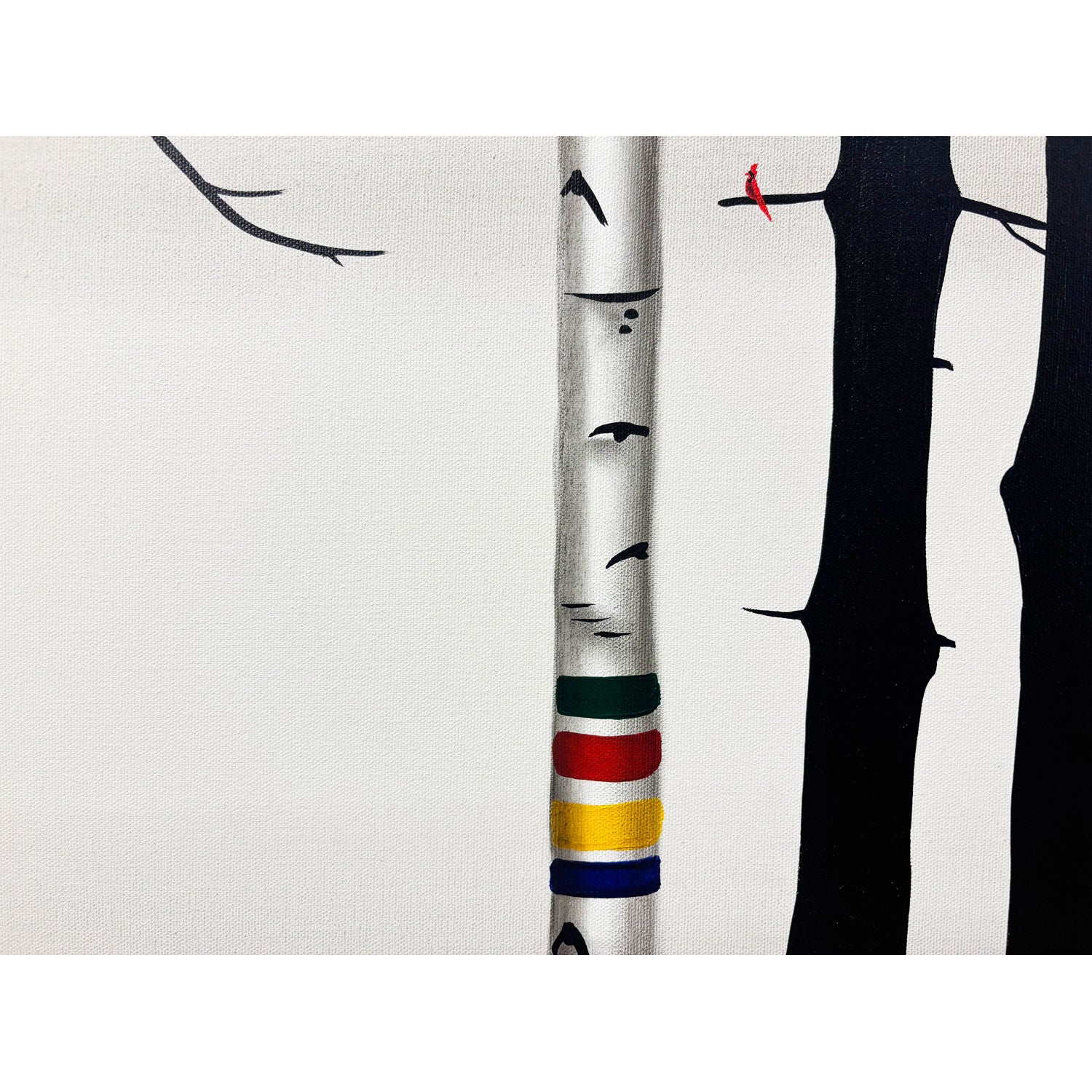 Meant To Be 12" x 60" - Petroff Gallery - Painting