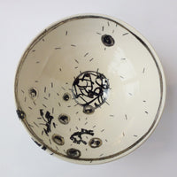 Med Graffiti Rice Bowl - Petroff Gallery