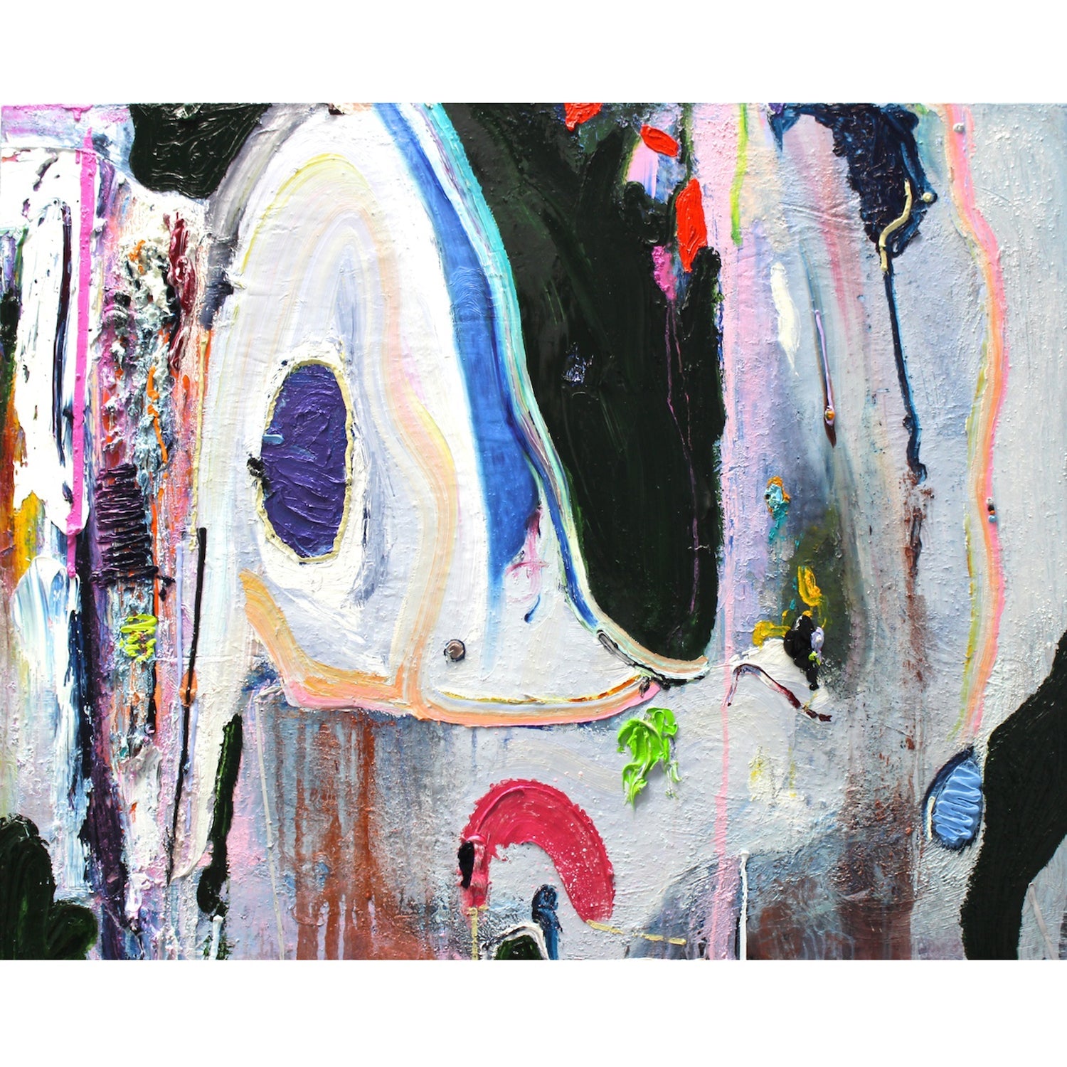Meditation Journal II 48" X 60" - Petroff Gallery -  - Anand Jaggernauth - meditation journal II