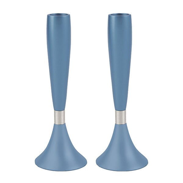 Yair Emanuel - Blue Modern Candleholders